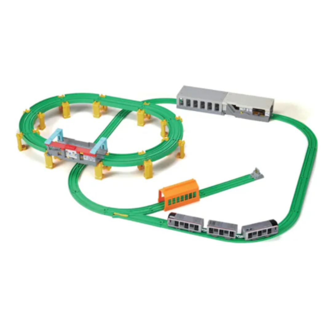 TAKARA TOMY PLARAIL 港鐵套裝 (Q TRAIN KWUN TONG 觀塘線)